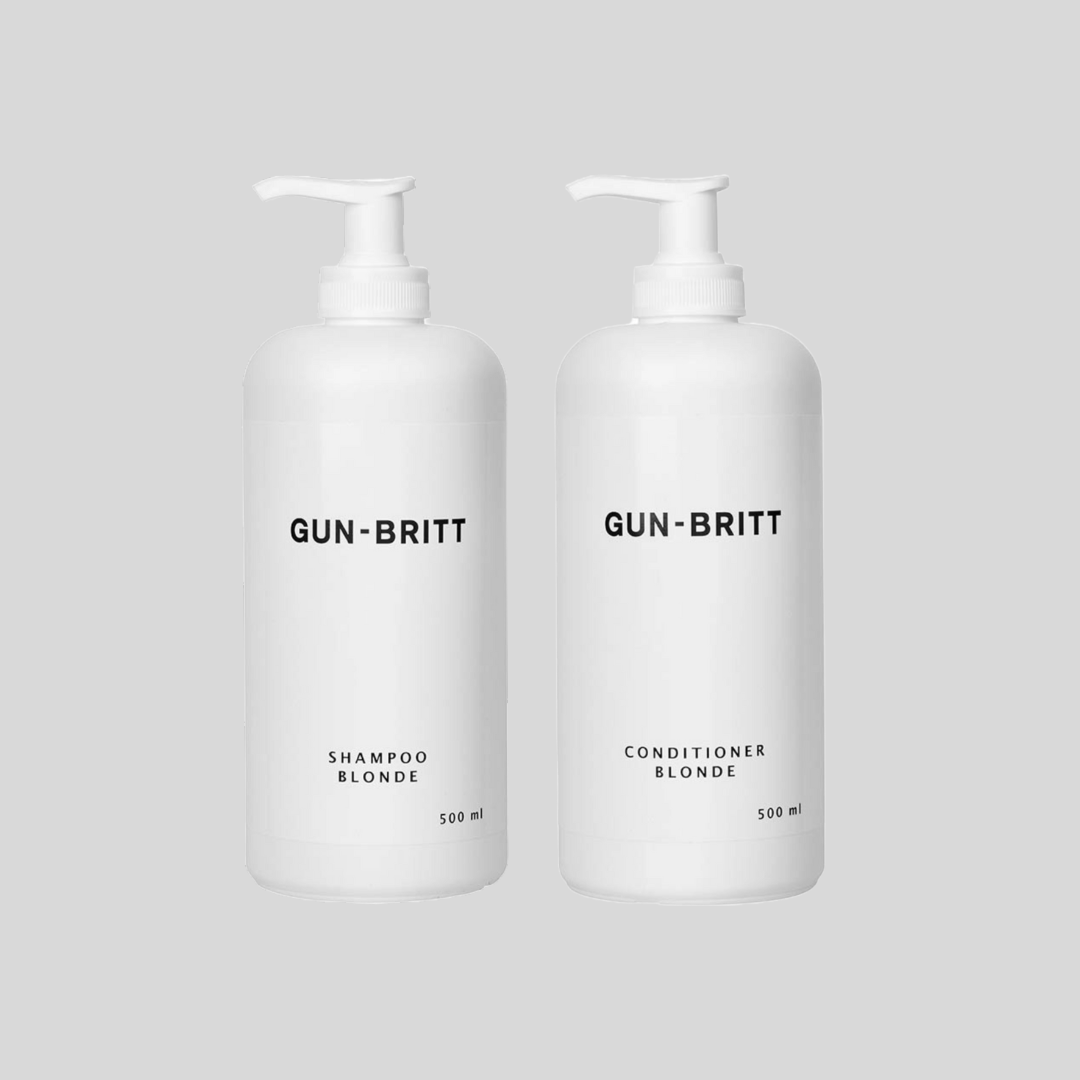 Gun-Britt ½ liters Blonde Shampoo og Conditioner Pack