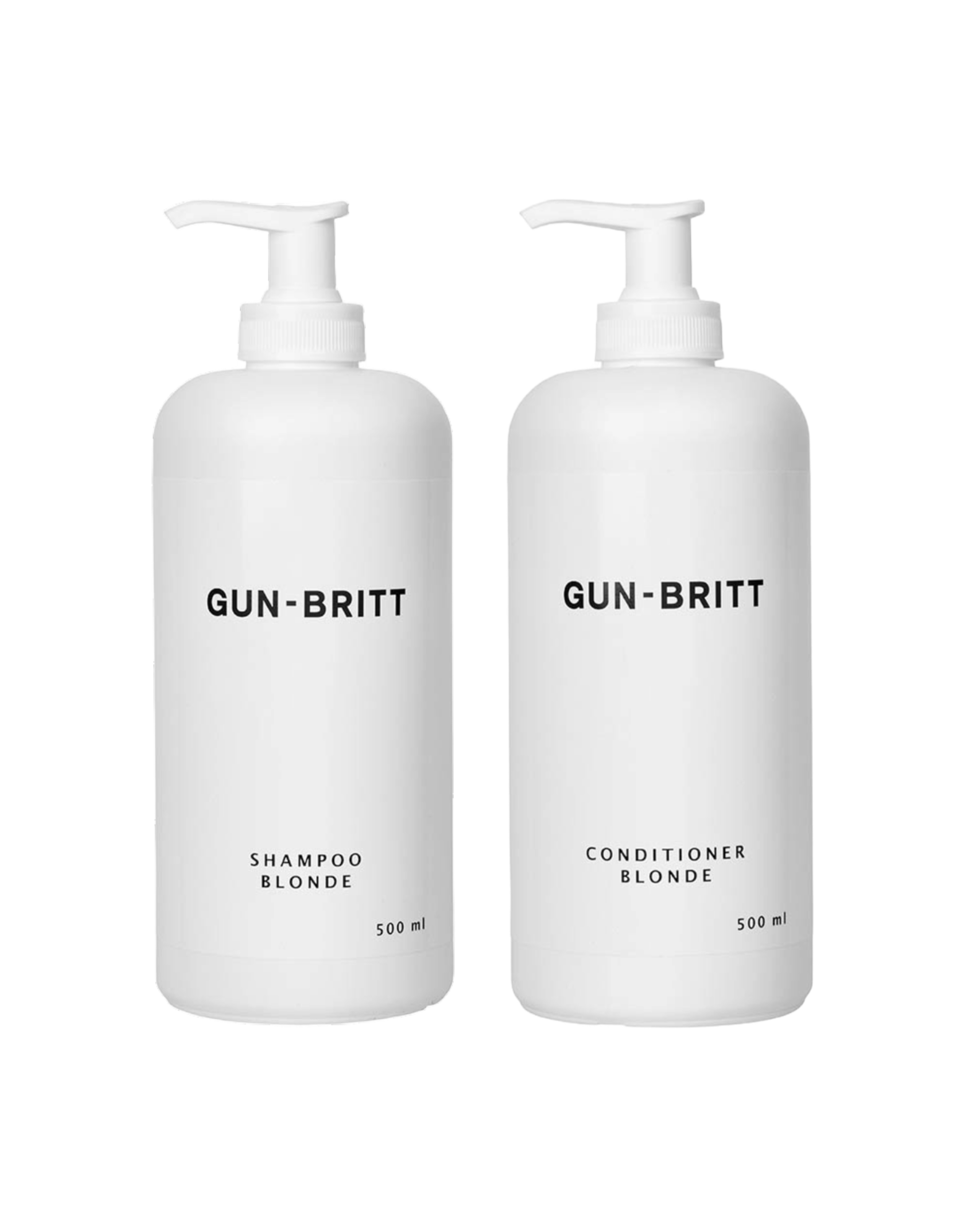 Gun-Britt ½ liters Blonde Shampoo og Conditioner Pack