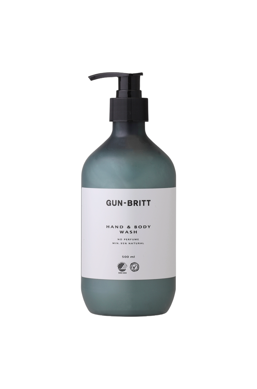 Gun-Britt Hand & Body Wash Svane & Allergy mærket