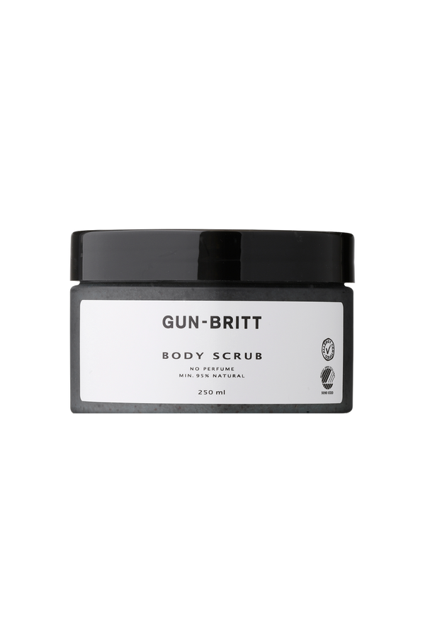 Gun-Britt Body Scrub Svane & Allergy mærket