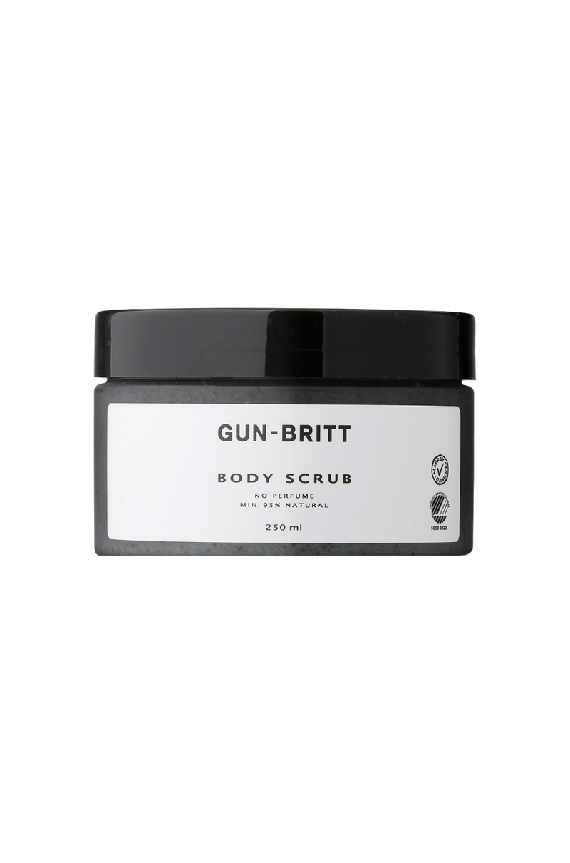 Gun-Britt Body Scrub Svane & Allergy mærket